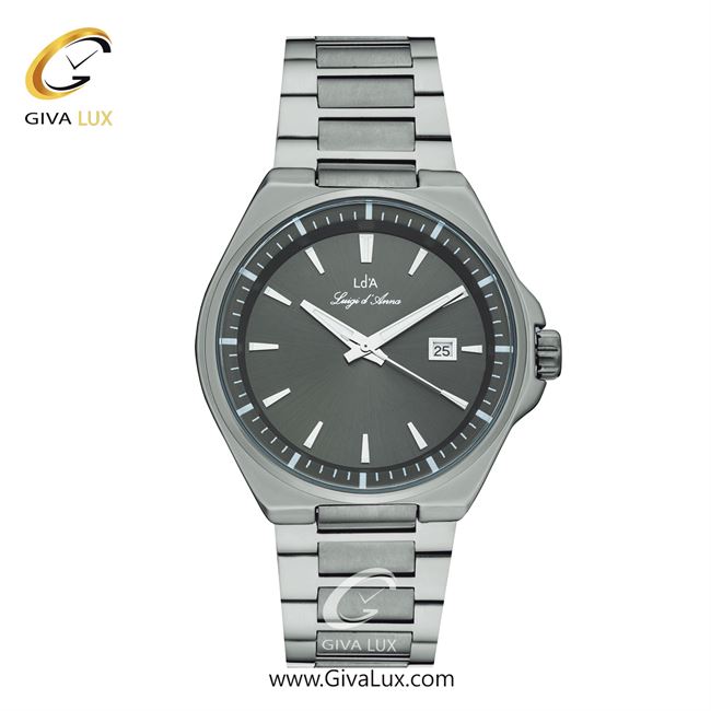 ساعت مچی اورجینال مردانه LdA تیتانیوم | تیتانیوم(زغالی)| دودی|تیتانیوم| کد رفرنس 2500